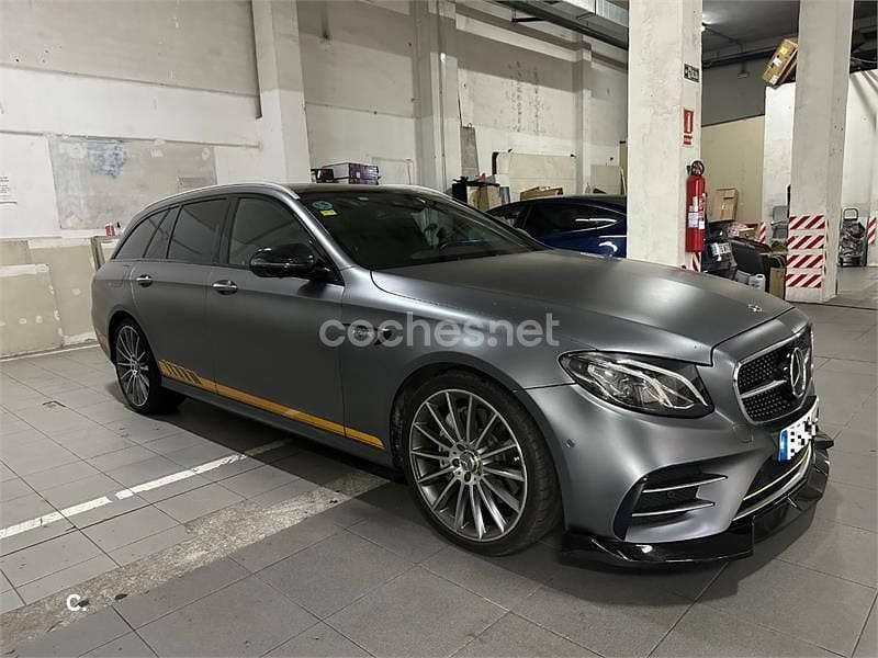 Usado Mercedes E43 AMG 401 CV (294 kW) 2018 Negro Berlina
