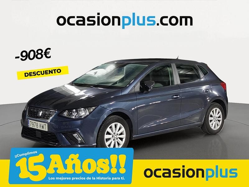 Gris Usado 2019 Seat Ibiza Style Berlina | 9990 € (Precio justo) - Imagen 1/4
