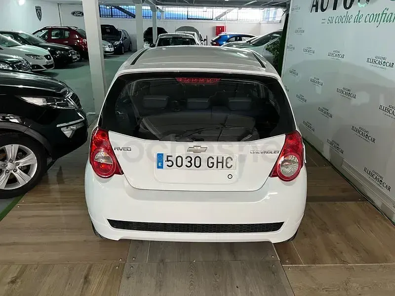 Usado Chevrolet Aveo LT 94 CV (69 kW) 2008 Blanco Berlina