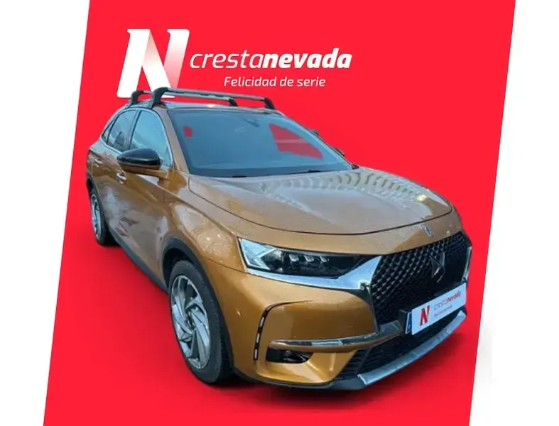 Usado DS Automobiles DS7 Crossback So Chic 130 CV (95 kW) 2019 Naranja SUV
