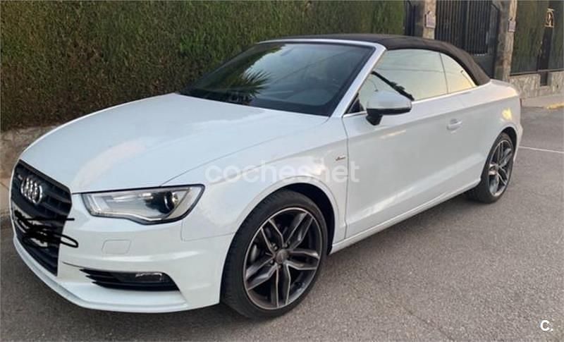 Blanco Usado 2015 Audi A3 Cabriolet Ambition Descapotable | 17.500 € (Un poco caro) - Imagen 1/4