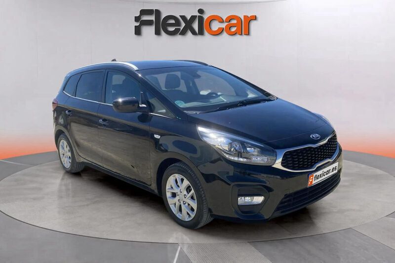 Negro Usado 2017 Kia Carens Monovolumen | 11.990 € (Precio justo) - Imagen 1/4