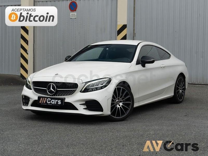 Usado Mercedes C220 194 CV (142 kW) 2021 Blanco Coupe