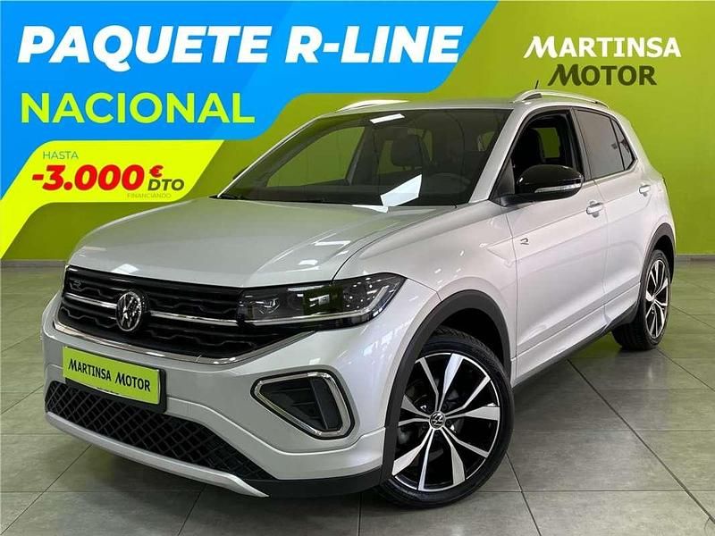 Plateado Usado 2024 VW T-Cross R-line SUV | 25.300 € (Caro) - Imagen 1/4