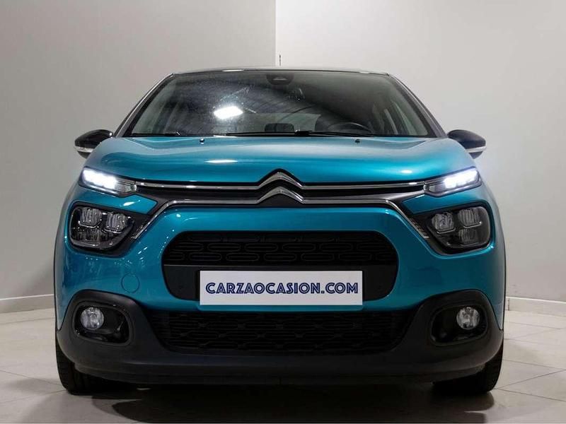 Usado Citroën C3 Shine 99 CV (72 kW) 2023 Azul Utilitario