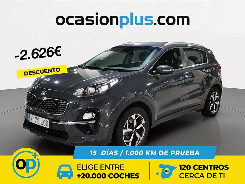 Usado Kia Sportage 136 CV (100 kW) 2019 Gris SUV