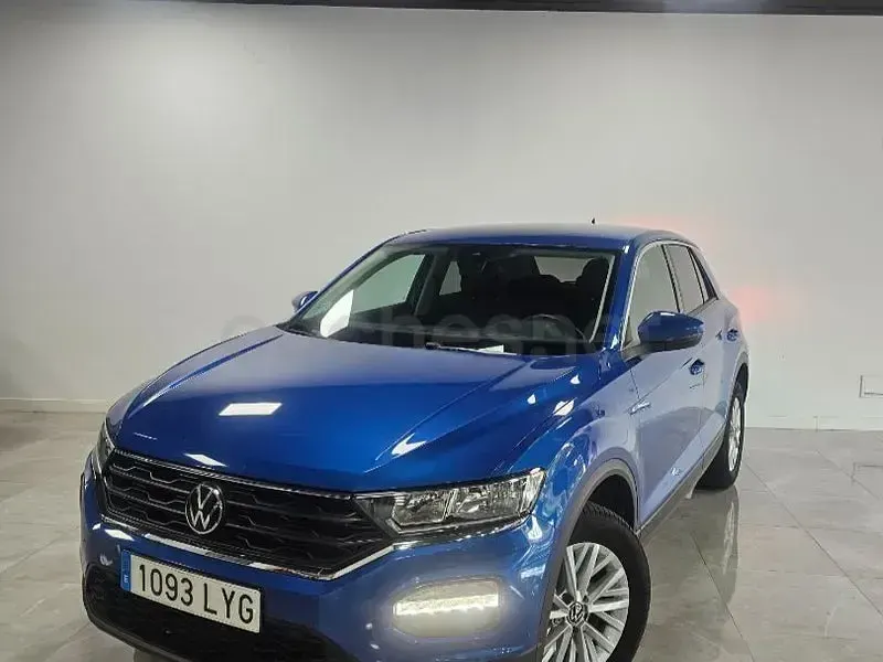Usado VW T-Roc Advance 150 CV (110 kW) 2021 Azul SUV