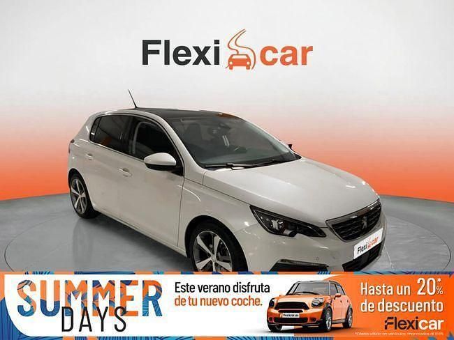 Usado Peugeot 308 Allure 130 CV (95 kW) 2018 Blanco Berlina