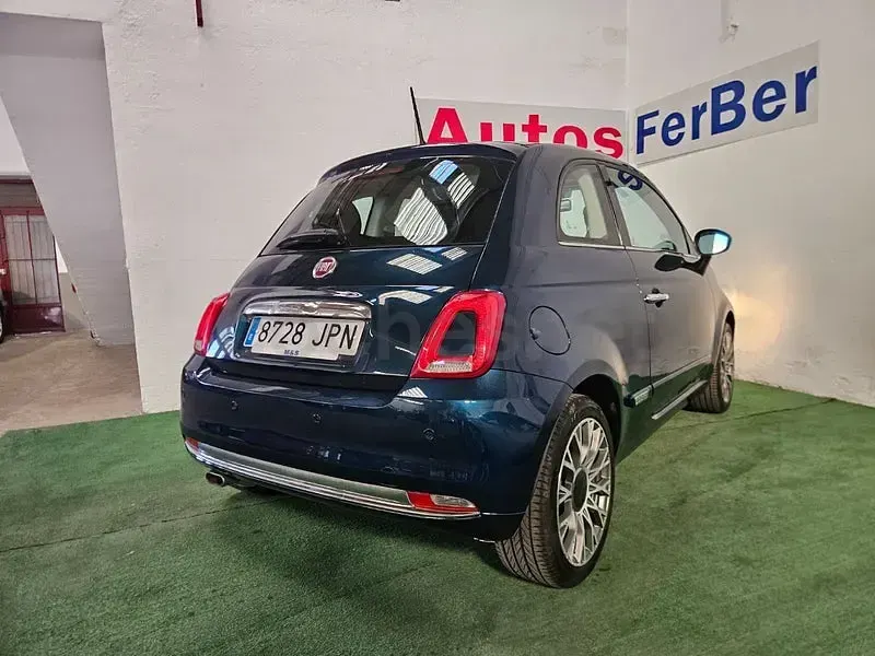 Usado Fiat 500 S 69 CV (50 kW) 2016 Azul Berlina