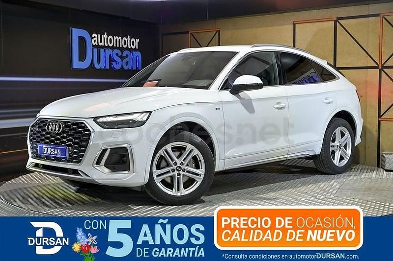 Usado Audi Q5 Sportback S-Line 204 CV (150 kW) 2022 Blanco SUV