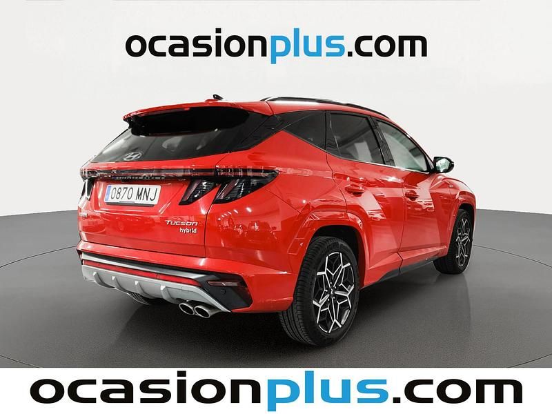 Usado Hyundai Tucson N Line 150 CV (110 kW) 2024 Rojo SUV