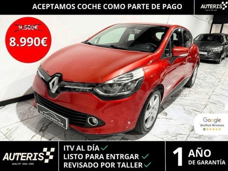Usado Renault Clio IV Dynamique 90 CV (66 kW) 2014 Rojo Berlina