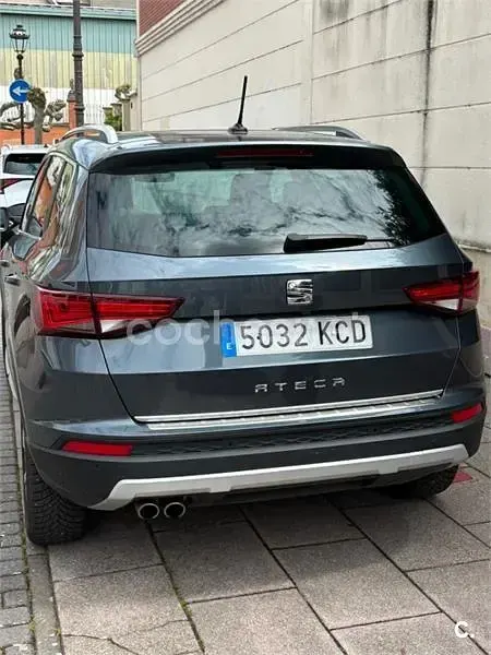 Usado Seat Ateca XCELLENCE 150 CV (110 kW) 2017 Gris / plata SUV