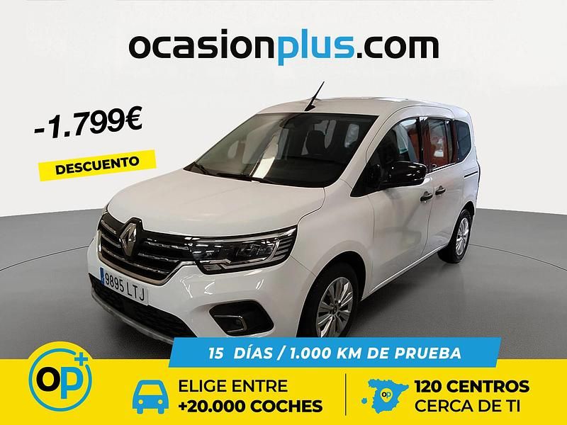 Blanco Usado 2021 Renault Kangoo Edition One Monovolumen | 19.790 € (Precio justo) - Imagen 1/4