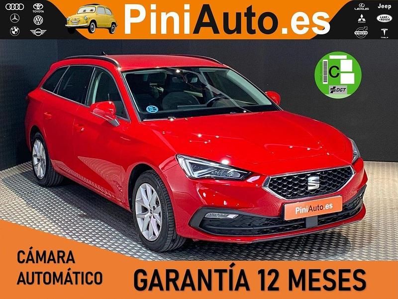 Rojo Usado 2021 Seat Leon Style Familiar | 17.990 € (Precio justo) - Imagen 1/4