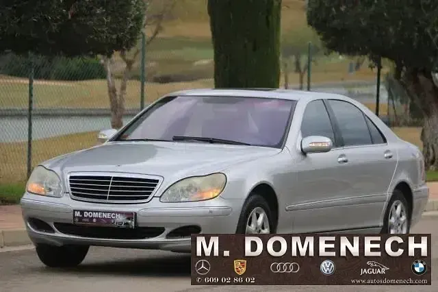 Usado Mercedes S500 306 CV (225 kW) 2004 Gris Berlina