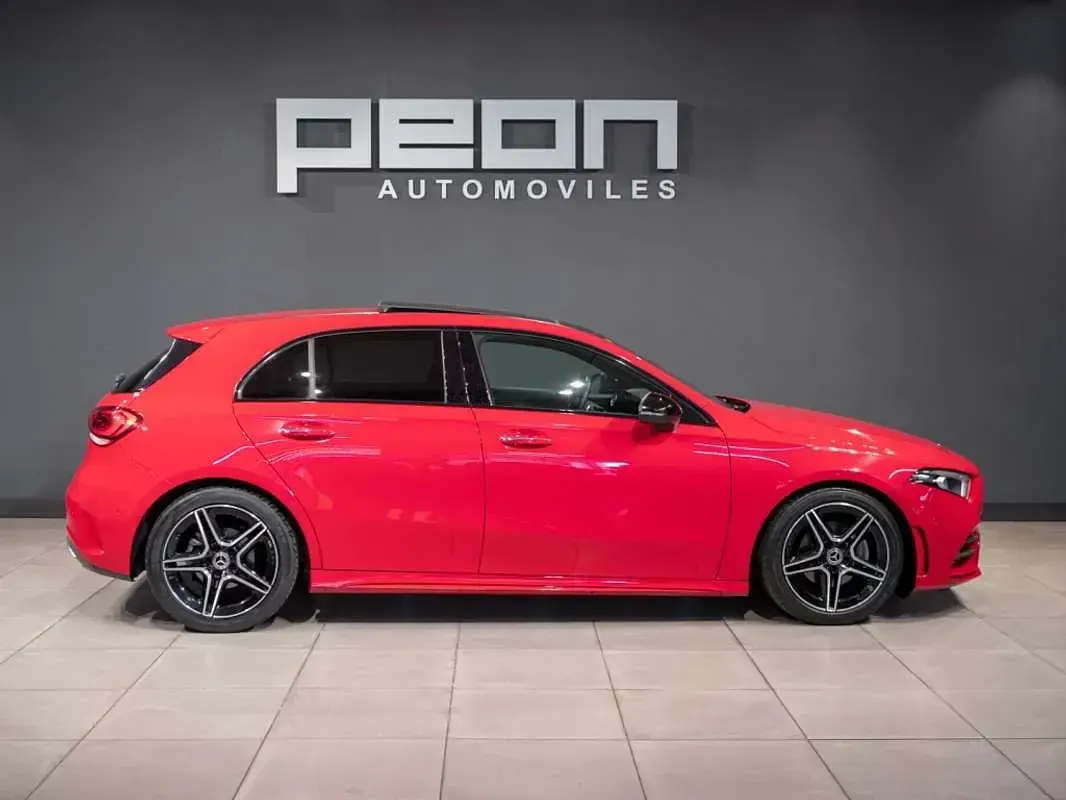 Usado Mercedes A200 150 CV (110 kW) 2019 Rojo Utilitario