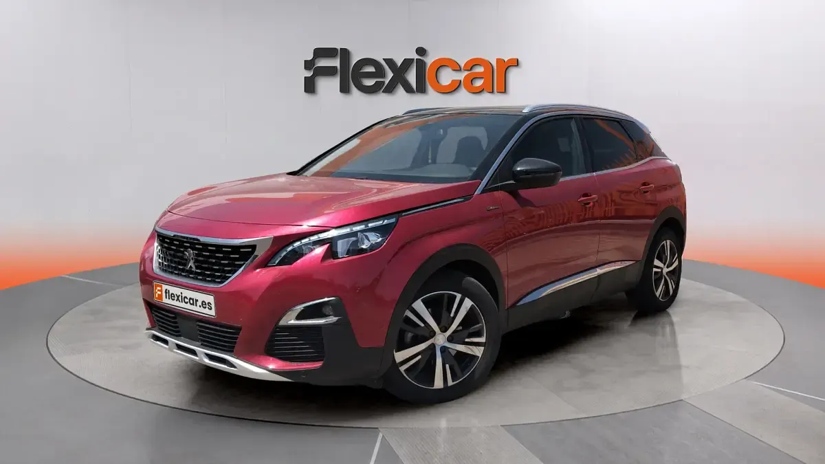 Usado Peugeot 3008 GT-line 131 CV (96 kW) 2019 Rojo SUV