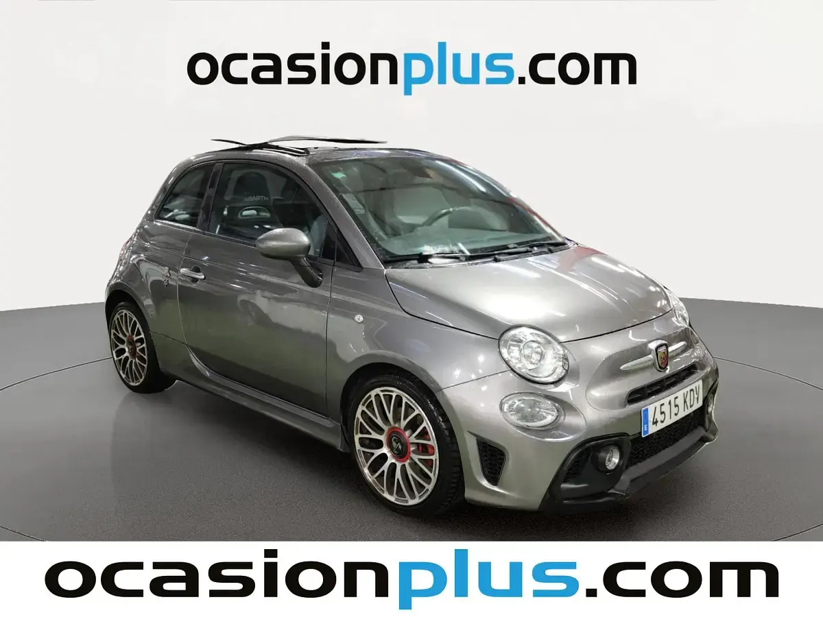 Usado Abarth 595 145 CV (106 kW) 2017 Gris plata Utilitario