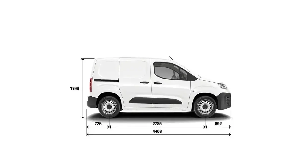 Nieuw Fiat Doblò Easy 100 PK (73 kW) 2026 Wit MPV