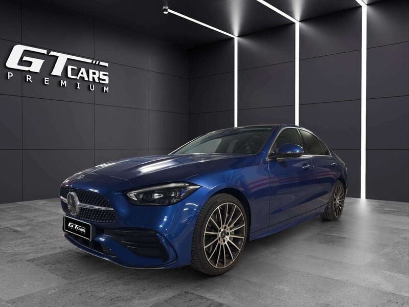 Azul Usado 2023 Mercedes C300e AMG Berlina | 48.900 € (Caro) - Imagen 1/4