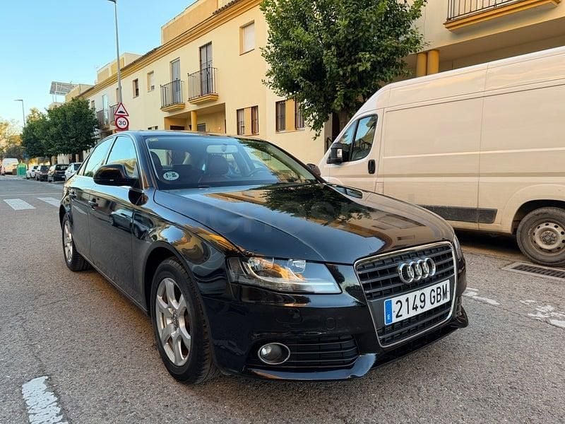 Usado Audi A4 140 CV (102 kW) 2008 Negro Berlina
