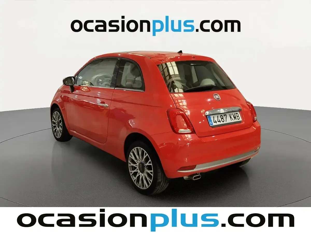 Usado Fiat 500 Lounge 69 CV (50 kW) 2018 Rojo Utilitario