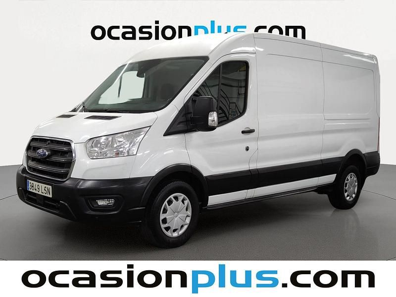 Blanco Usado 2021 Ford Transit Trend Van | 22.719 € (Precio justo) - Imagen 1/4