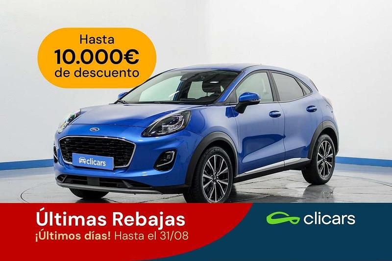 Azul Usado 2023 Ford Puma Titanium SUV | 16.590 € (Super precio) - Imagen 1/4