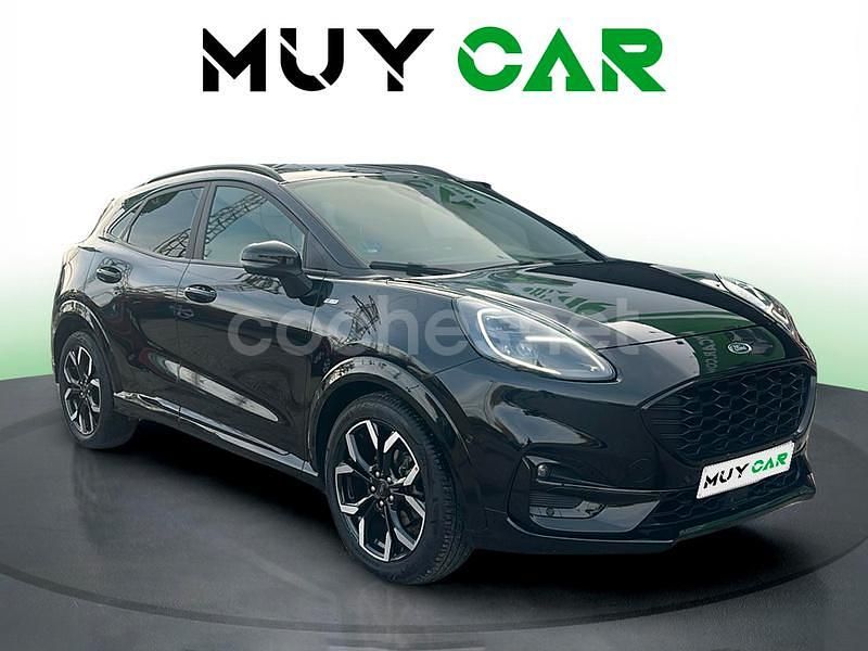 Negro Usado 2023 Ford Puma ST-Line X SUV | 17.890 € (Precio justo) - Imagen 1/4