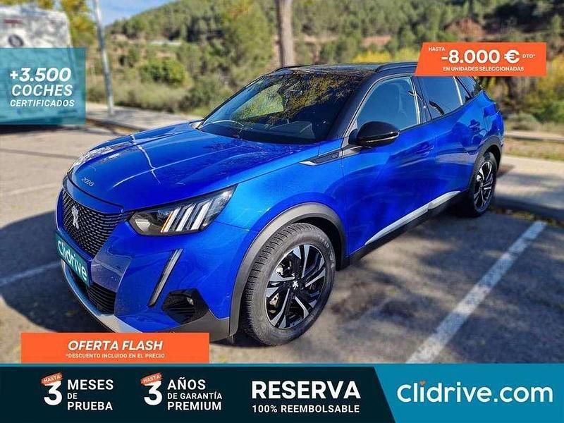 Azul Usado 2020 Peugeot e-2008 GT SUV | 12.590 € (Super precio) - Imagen 1/3
