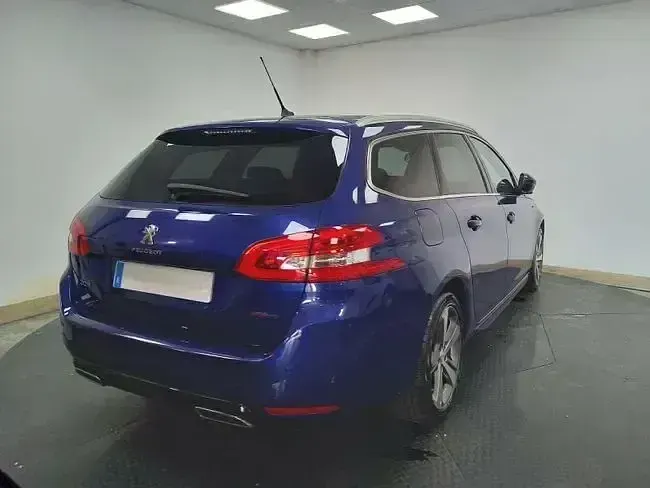 Brugt Peugeot 308 SW GT-line 131 HK (96 kW) 2019 Blå Stationcar
