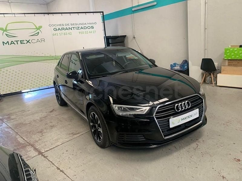 Usado Audi A3 Advanced Plus 150 CV (110 kW) 2020 Negro Berlina