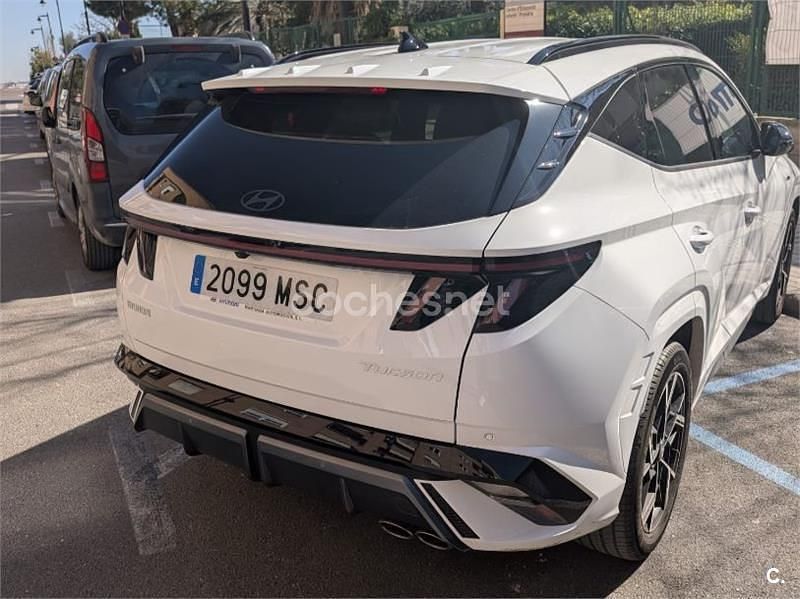 Usado Hyundai Tucson N Line 160 CV (117 kW) 2024 Blanco SUV