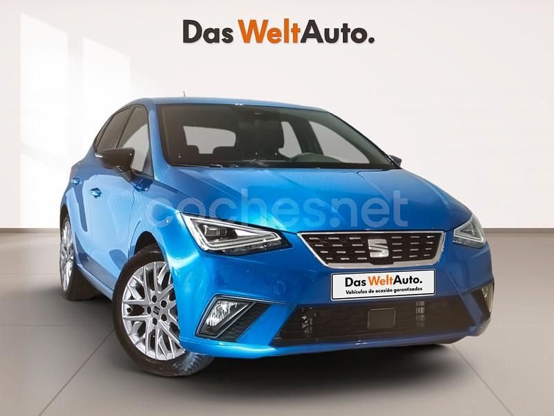 Azul Usado 2024 Seat Ibiza Berlina | 16.990 € (Precio justo) - Imagen 1/4