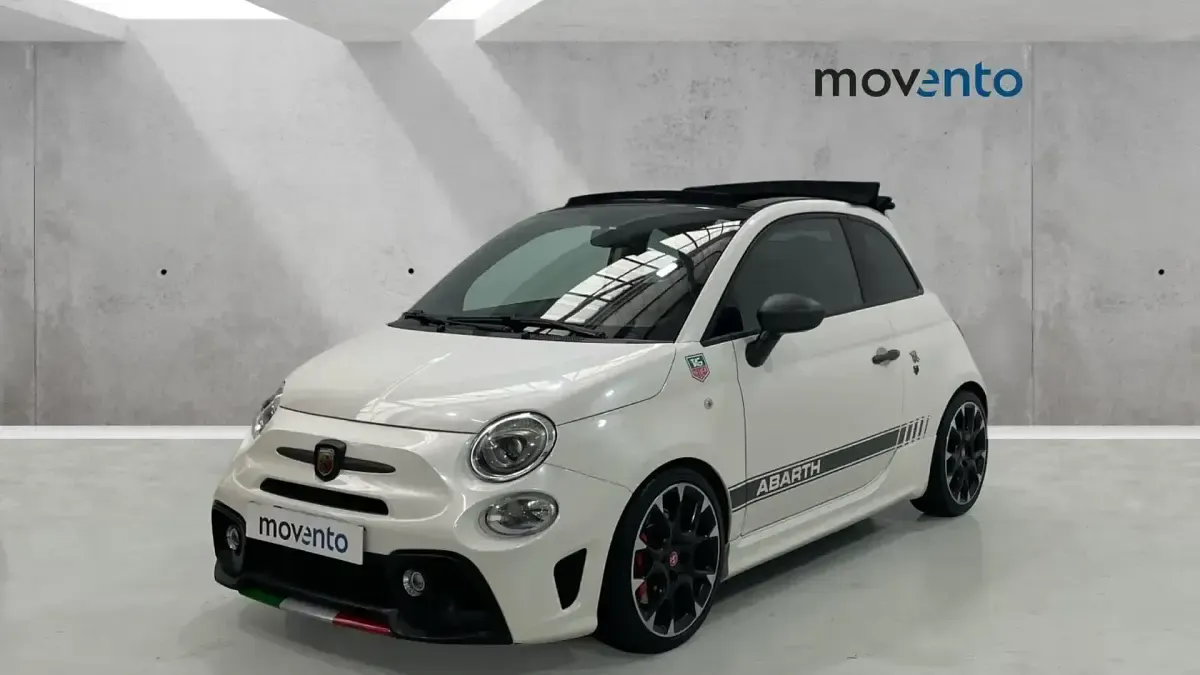 Usado Abarth 595C Competizione 180 CV (132 kW) 2019 Blanco Descapotable