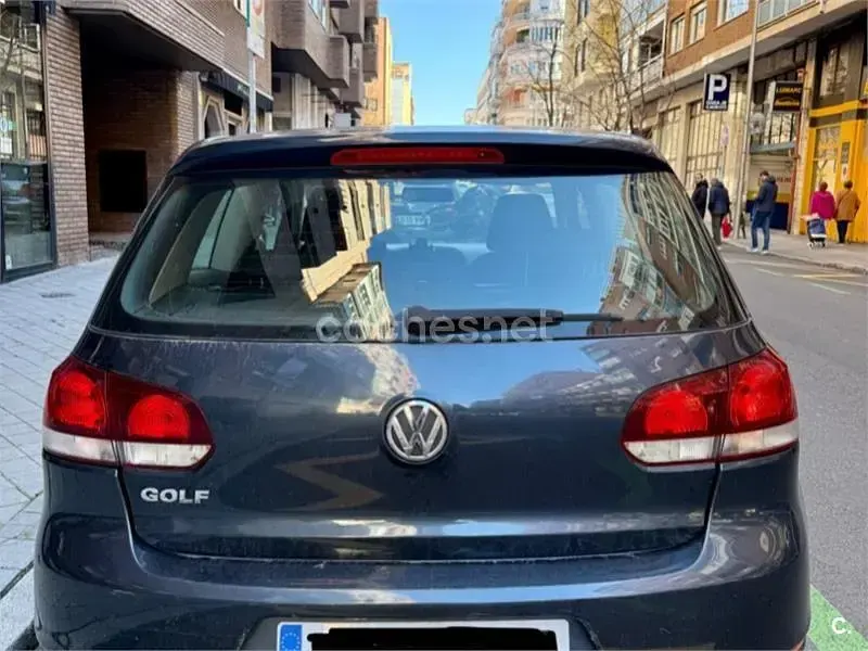 Usado VW Golf VI Sport 160 CV (117 kW) 2010 Azul Utilitario