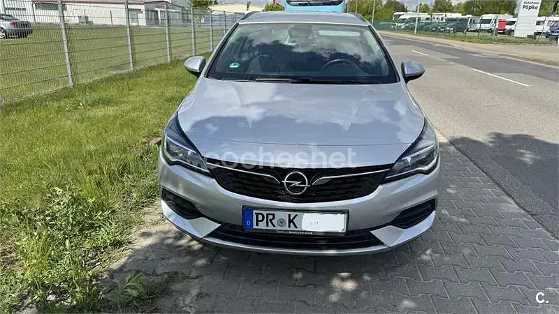 Używany Opel Astra Business 122 KM (89 kW) 2020 Szary Kombi