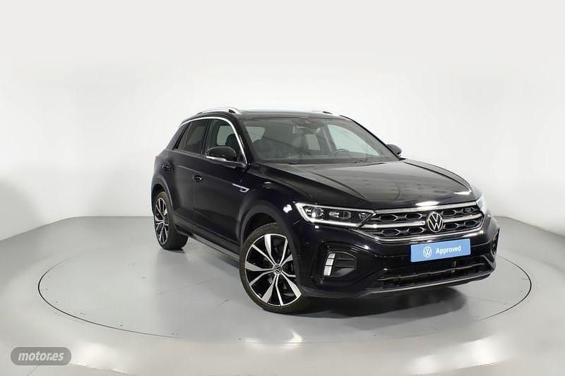 Usado VW T-Roc R-line 150 CV (110 kW) 2024 Negro SUV