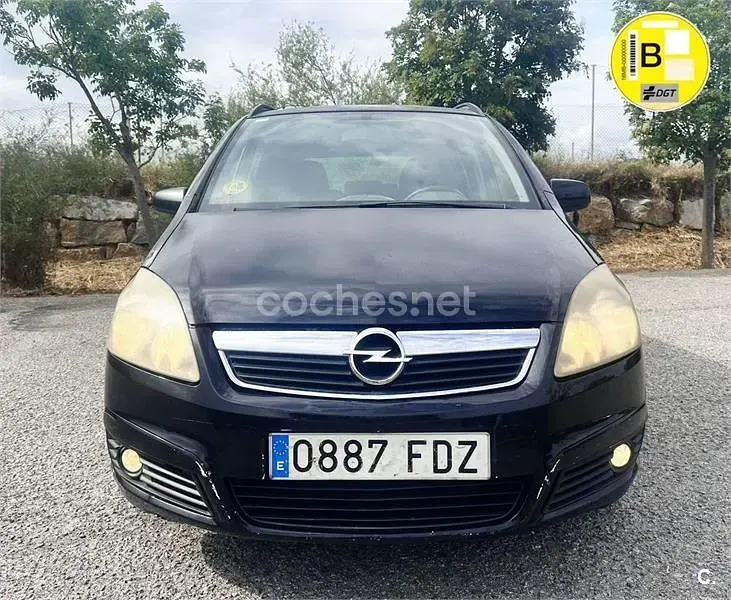 Usado Opel Zafira Cosmo 150 CV (110 kW) 2007 Negro Monovolumen