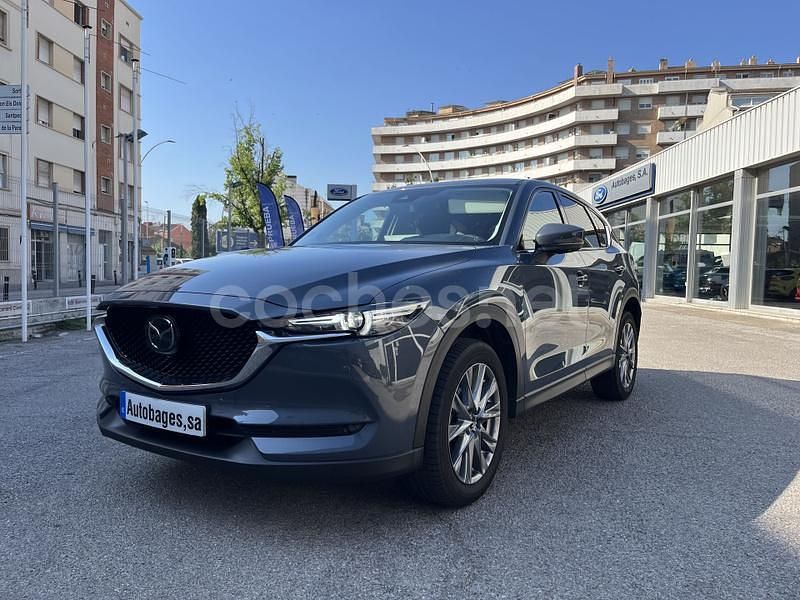 Blanco Usado 2021 Mazda CX-5 SUV | 23.800 € (Precio justo) - Imagen 1/4