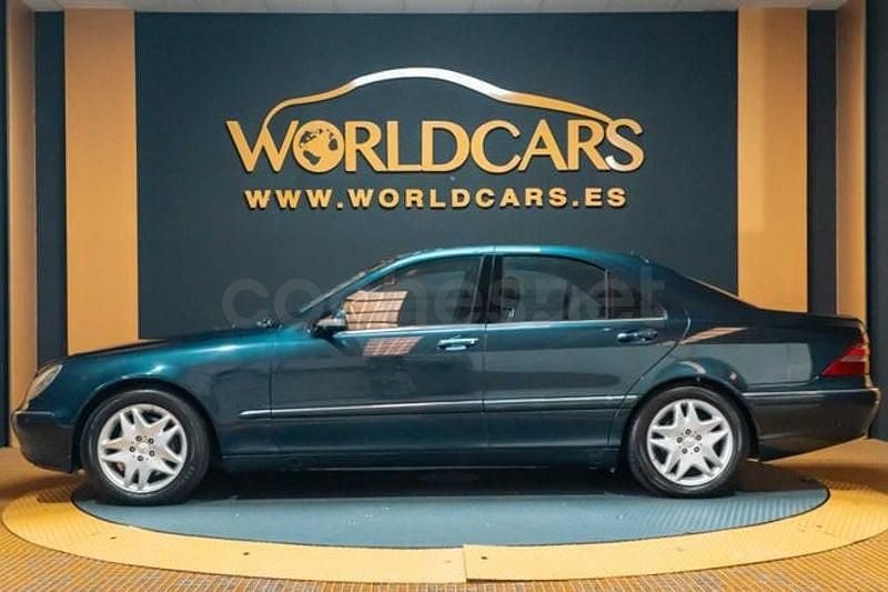 Usado Mercedes S400 250 CV (183 kW) 2000 Azul Berlina