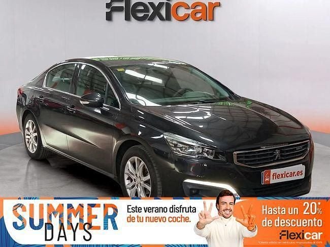 Azul Usado 2016 Peugeot 508 Allure Familiar | 11.990 € (Precio justo) - Imagen 1/4