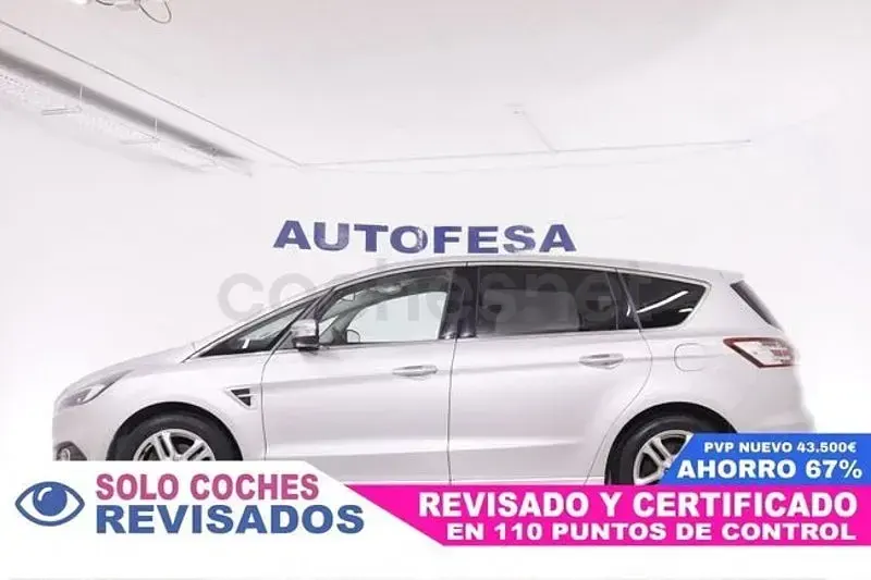 Usado Ford S-MAX Titanium 150 CV (110 kW) 2015 Gris / plata Monovolumen