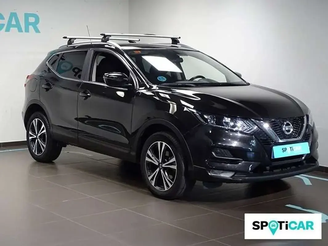 Usado Nissan Qashqai N-Connecta 116 CV (85 kW) 2021 Negro SUV