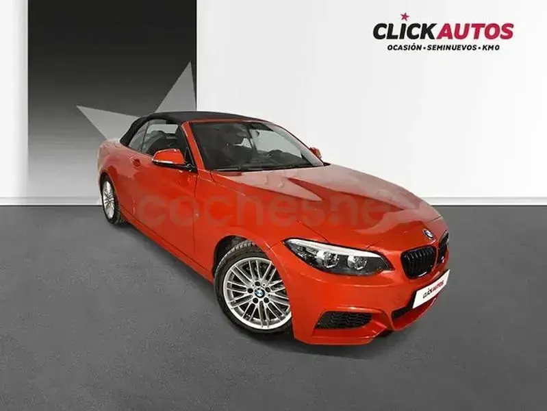 Usado BMW 218 Shadowline 136 CV (100 kW) 2019 Rojo Descapotable