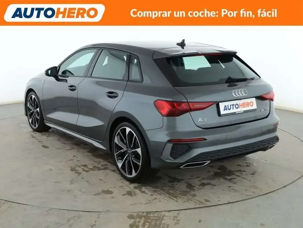 Usado Audi A3 S-Line 150 CV (110 kW) 2022 Gris Berlina