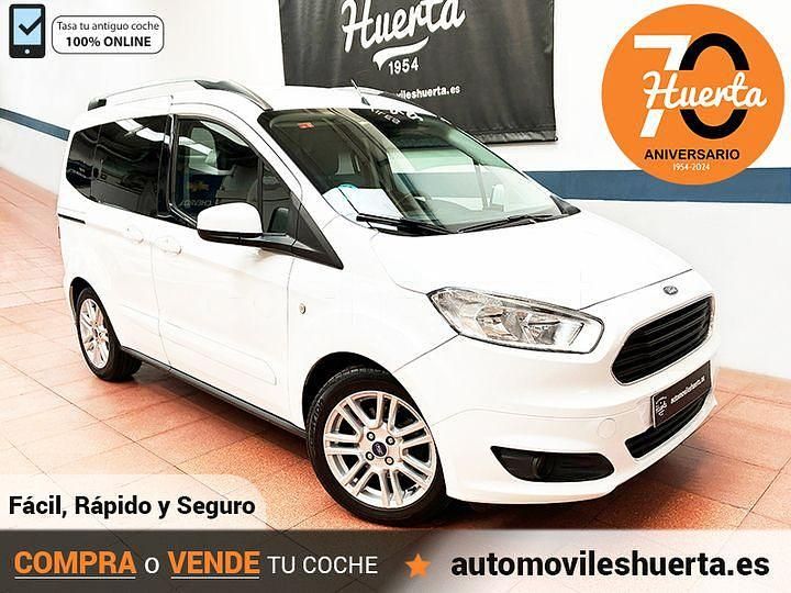 Blanco Usado 2017 Ford Tourneo Courier Titanium Monovolumen | 12.500 € (Un poco caro) - Imagen 1/4