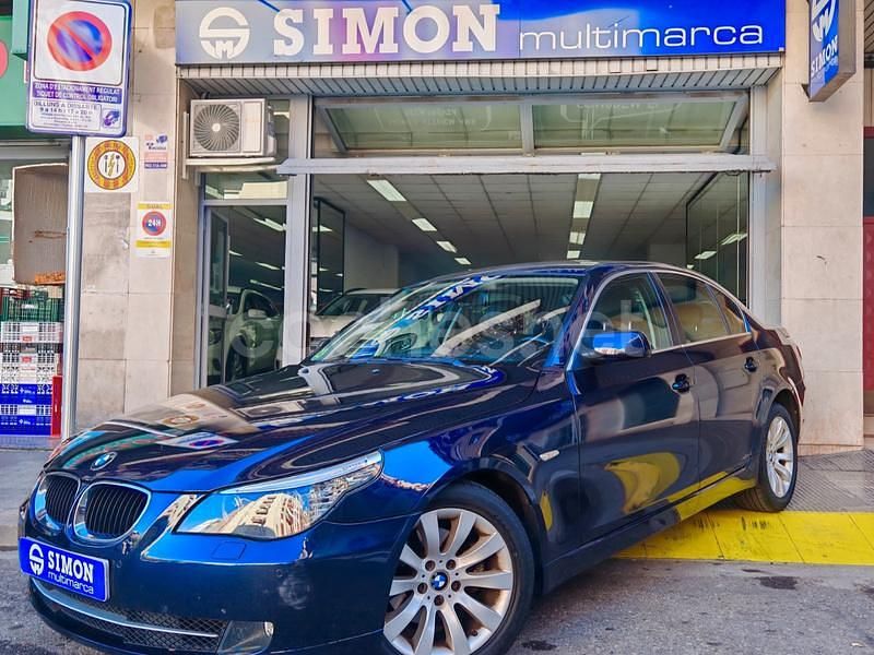Azul Usado 2007 BMW 520 Berlina | 6790 € (Precio justo) - Imagen 1/4
