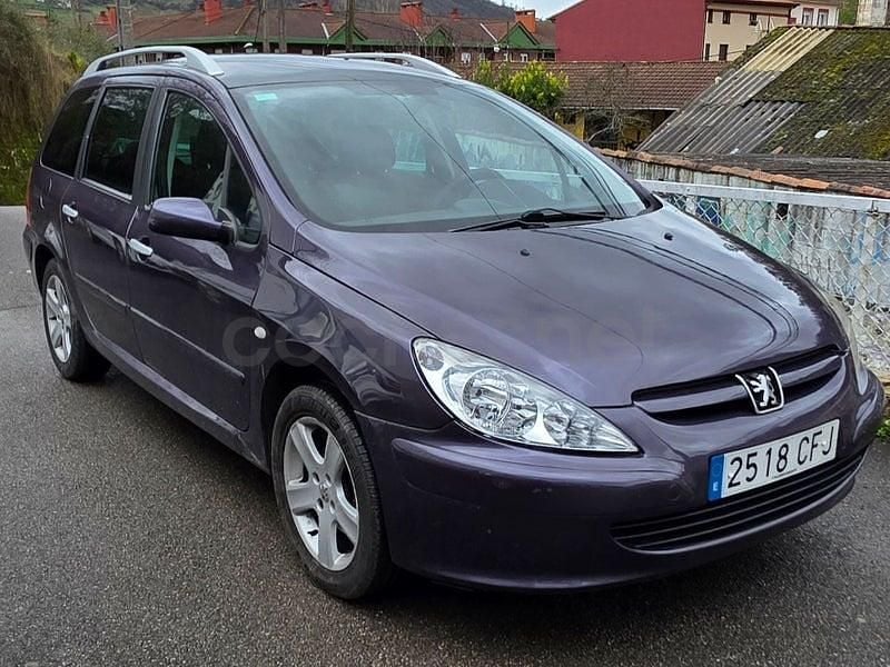 Azul Usado 2003 Peugeot 307 Familiar | 1499 € (Buen precio) - Imagen 1/4